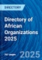 Directory of African Organizations 2025 - Product Thumbnail Image