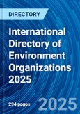 International Directory of Environment Organizations 2025- Product Image