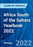 Africa South of the Sahara Yearbook 2022- Product Image