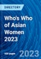 Who's Who of Asian Women 2023 - Product Thumbnail Image