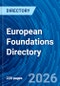 European Foundations Directory - Product Thumbnail Image
