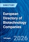 European Directory of Biotechnology Companies - Product Thumbnail Image