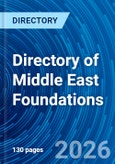 Directory of Middle East Foundations- Product Image