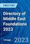 Directory of Middle East Foundations 2023 - Product Thumbnail Image
