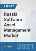 Russia Software Asset Management Market: Prospects, Trends Analysis, Market Size and Forecasts up to 2027- Product Image
