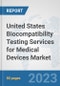 United States Biocompatibility Testing Services for Medical Devices Market: Prospects, Trends Analysis, Market Size and Forecasts up to 2030 - Product Image
