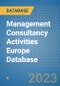 Management Consultancy Activities Europe Database - Product Image