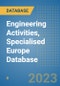 Engineering Activities, Specialised Europe Database - Product Thumbnail Image