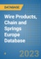 Wire Products, Chain and Springs Europe Database - Product Image