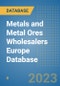 Metals and Metal Ores Wholesalers Europe Database - Product Thumbnail Image