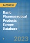 Basic Pharmaceutical Products Europe Database - Product Image