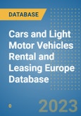 Cars and Light Motor Vehicles Rental and Leasing Europe Database- Product Image