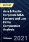 Asia & Pacific Corporate M&A Lawyers and Law Firms Comparative Analysis - Product Thumbnail Image