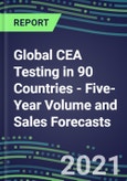 2022-2026 Global CEA Testing in 90 Countries - Five-Year Volume and Sales Forecasts, Supplier Sales and Shares, Competitive Analysis, Diagnostic Assays and Instrumentation- Product Image