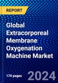 Global Extracorporeal Membrane Oxygenation Machine Market (2023-2028) by Components, Modality, Patient Type, Applications, End-Users, and Geography, Competitive Analysis, Impact of Covid-19, Impact of Economic Slowdown & Impending Recession with Ansoff Analysis- Product Image