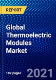 Global Thermoelectric Modules Market (2021-2026) by Model, Type, Functionality, End-Use Application, and Geography, Competitive Analysis and the Impact of Covid-19 with Ansoff Analysis- Product Image