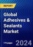 Global Adhesives & Sealants Market (2023-2028) by Formulating Technology, Resin, Application, and Geography, Competitive Analysis, Impact of Covid-19 and Ansoff Analysis- Product Image