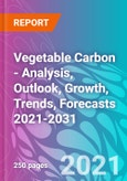 Vegetable Carbon - Analysis, Outlook, Growth, Trends, Forecasts 2021-2031- Product Image