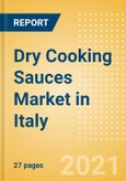 Dry Cooking Sauces (Seasonings, Dressings and Sauces) Market in Italy - Outlook to 2025; Market Size, Growth and Forecast Analytics- Product Image