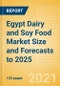 Egypt Dairy and Soy Food Market Size and Forecasts to 2025 - Analyzing Product Categories and Segments, Distribution Channel, Competitive Landscape, Packaging and Consumer Segmentation - Product Thumbnail Image