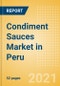 Condiment Sauces (Seasonings, Dressings and Sauces) Market in Peru - Outlook to 2025; Market Size, Growth and Forecast Analytics - Product Thumbnail Image