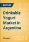 Drinkable Yogurt (Dairy and Soy Food) Market in Argentina - Outlook to 2025; Market Size, Growth and Forecast Analytics - Product Thumbnail Image