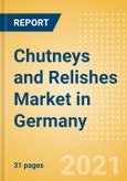 Chutneys and Relishes (Seasonings, Dressings and Sauces) Market in Germany - Outlook to 2025; Market Size, Growth and Forecast Analytics- Product Image