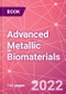 Advanced Metallic Biomaterials - Product Image