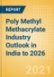 Poly Methyl Methacrylate (PMMA) Industry Outlook in India to 2026 - Market Size, Company Share, Price Trends, Capacity Forecasts of All Active and Planned Plants - Product Thumbnail Image