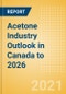 Acetone Industry Outlook in Canada to 2026 - Market Size, Price Trends and Trade Balance - Product Thumbnail Image
