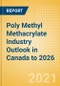 Poly Methyl Methacrylate (PMMA) Industry Outlook in Canada to 2026 - Market Size, Price Trends and Trade Balance - Product Thumbnail Image