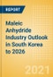Maleic Anhydride (MA) Industry Outlook in South Korea to 2026 - Market Size, Company Share, Price Trends, Capacity Forecasts of All Active and Planned Plants - Product Thumbnail Image