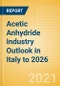 Acetic Anhydride Industry Outlook in Italy to 2026 - Market Size, Price Trends and Trade Balance - Product Thumbnail Image