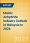 Maleic Anhydride (MA) Industry Outlook in Malaysia to 2026 - Market Size, Company Share, Price Trends, Capacity Forecasts of All Active and Planned Plants - Product Thumbnail Image