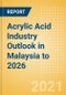 Acrylic Acid Industry Outlook in Malaysia to 2026 - Market Size, Company Share, Price Trends, Capacity Forecasts of All Active and Planned Plants - Product Thumbnail Image
