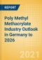 Poly Methyl Methacrylate (PMMA) Industry Outlook in Germany to 2026 - Market Size, Company Share, Price Trends, Capacity Forecasts of All Active and Planned Plants - Product Thumbnail Image