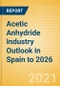 Acetic Anhydride Industry Outlook in Spain to 2026 - Market Size, Price Trends and Trade Balance - Product Thumbnail Image