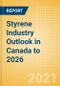 Styrene Industry Outlook in Canada to 2026 - Market Size, Company Share, Price Trends, Capacity Forecasts of All Active and Planned Plants - Product Image