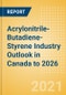 Acrylonitrile-Butadiene-Styrene (ABS) Industry Outlook in Canada to 2026 - Market Size, Price Trends and Trade Balance - Product Thumbnail Image