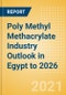 Poly Methyl Methacrylate (PMMA) Industry Outlook in Egypt to 2026 - Market Size, Price Trends and Trade Balance - Product Thumbnail Image