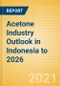 Acetone Industry Outlook in Indonesia to 2026 - Market Size, Price Trends and Trade Balance - Product Image