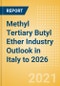 Methyl Tertiary Butyl Ether (MTBE) Industry Outlook in Italy to 2026 - Market Size, Company Share, Price Trends, Capacity Forecasts of All Active and Planned Plants - Product Thumbnail Image
