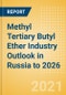 Methyl Tertiary Butyl Ether (MTBE) Industry Outlook in Russia to 2026 - Market Size, Company Share, Price Trends, Capacity Forecasts of All Active and Planned Plants - Product Thumbnail Image