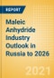 Maleic Anhydride (MA) Industry Outlook in Russia to 2026 - Market Size, Company Share, Price Trends, Capacity Forecasts of All Active and Planned Plants - Product Thumbnail Image