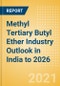 Methyl Tertiary Butyl Ether (MTBE) Industry Outlook in India to 2026 - Market Size, Company Share, Price Trends, Capacity Forecasts of All Active and Planned Plants - Product Thumbnail Image