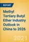 Methyl Tertiary Butyl Ether (MTBE) Industry Outlook in China to 2026 - Market Size, Company Share, Price Trends, Capacity Forecasts of All Active and Planned Plants - Product Thumbnail Image