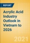 Acrylic Acid Industry Outlook in Vietnam to 2026 - Market Size, Price Trends and Trade Balance - Product Thumbnail Image