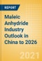 Maleic Anhydride (MA) Industry Outlook in China to 2026 - Market Size, Company Share, Price Trends, Capacity Forecasts of All Active and Planned Plants - Product Thumbnail Image