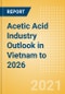 Acetic Acid Industry Outlook in Vietnam to 2026 - Market Size, Price Trends and Trade Balance - Product Thumbnail Image