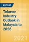 Toluene Industry Outlook in Malaysia to 2026 - Market Size, Company Share, Price Trends, Capacity Forecasts of All Active and Planned Plants - Product Thumbnail Image